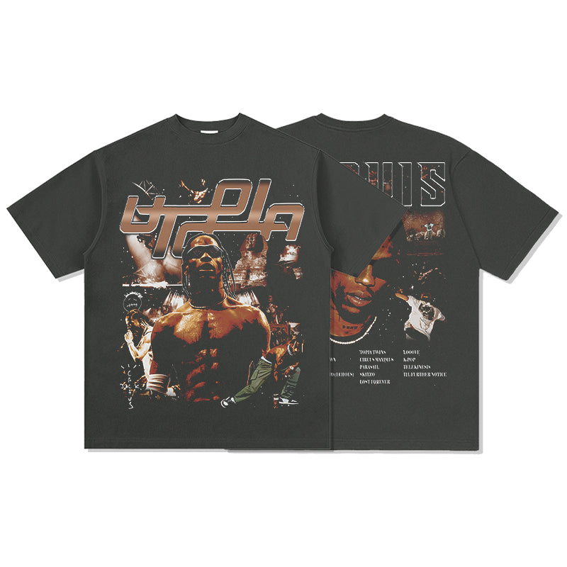 Utopia By Travis Scott TEE Style001 Hoodie, Sweatshirt | CoreVibeTees.com (Image 2)