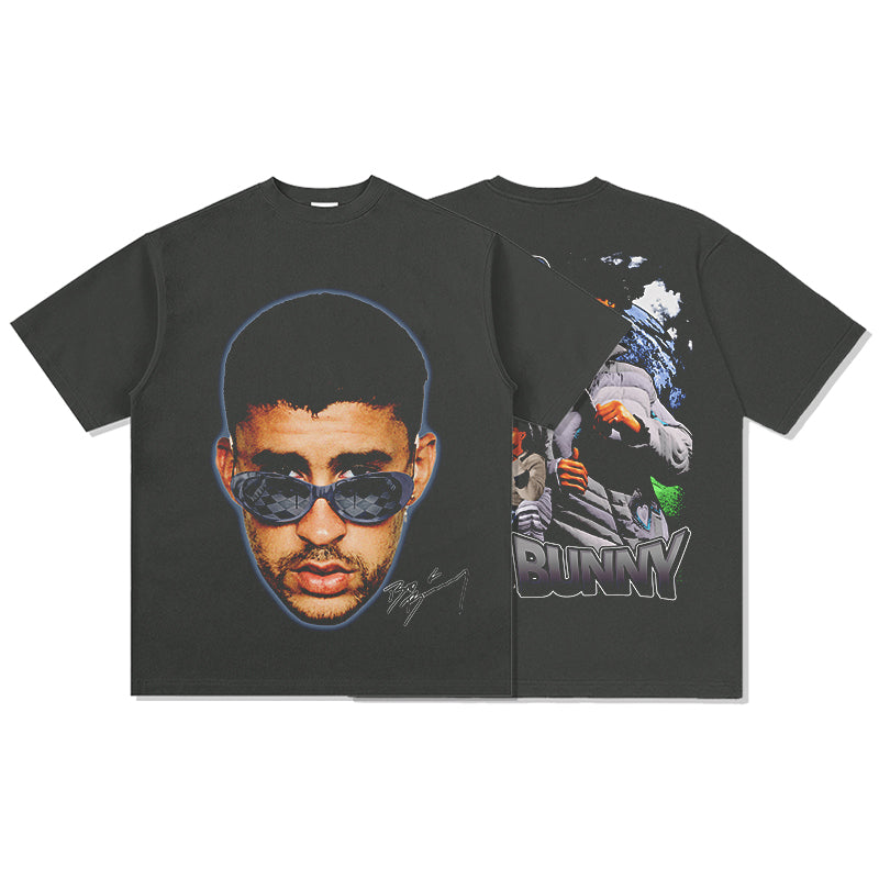 Bad Bunny Signature Tee Hoodie, Sweatshirt | CoreVibeTees.com (Image 3)