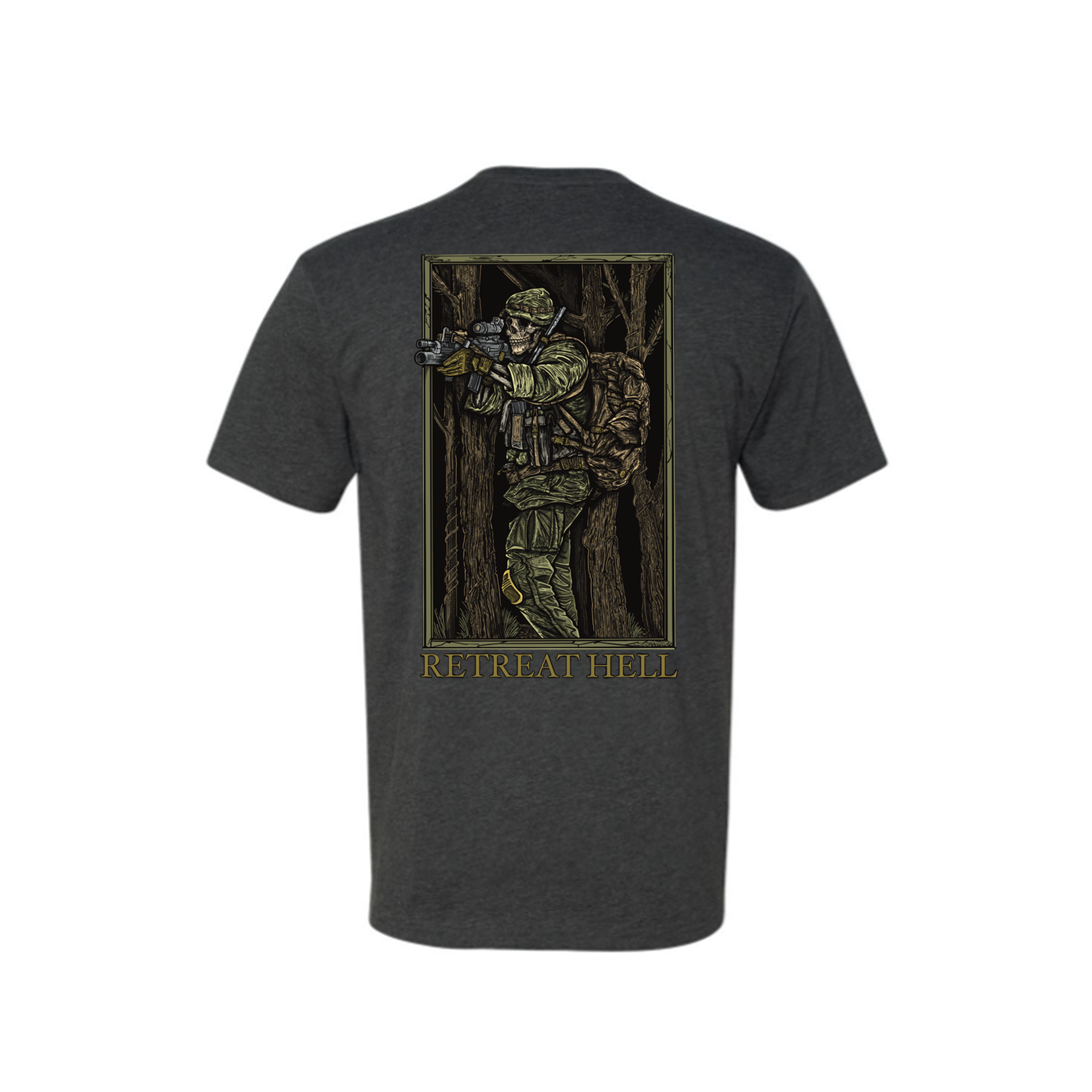 Retreat Hell Tee Hoodie, Sweatshirt | CoreVibeTees.com (Image 2)