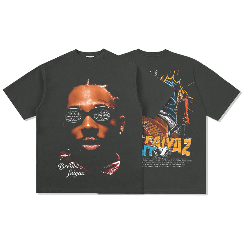 Larger than Life By Brent Faiyaz TEE Hoodie, Sweatshirt | CoreVibeTees.com (Image 5)