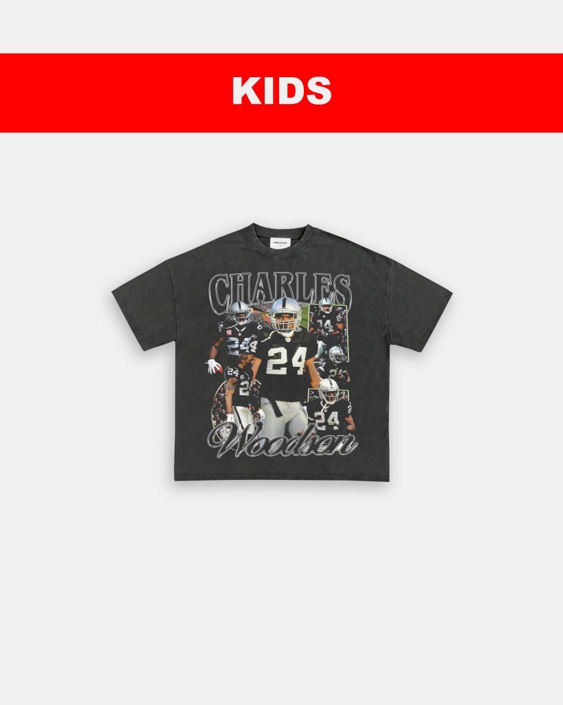 CHARLES WOODSON - KIDS TEE Hoodie, Sweatshirt | CoreVibeTees.com (Image 1)