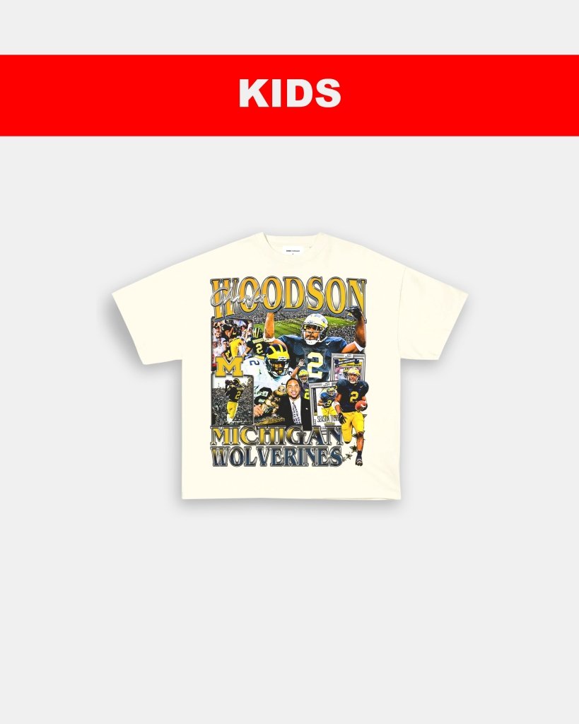 CHARLES WOODSON - MICHIGAN - KIDS TEE Hoodie, Sweatshirt | CoreVibeTees.com (Image 4)