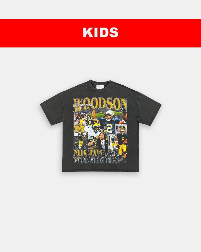 CHARLES WOODSON - MICHIGAN - KIDS TEE Hoodie, Sweatshirt | CoreVibeTees.com (Image 1)