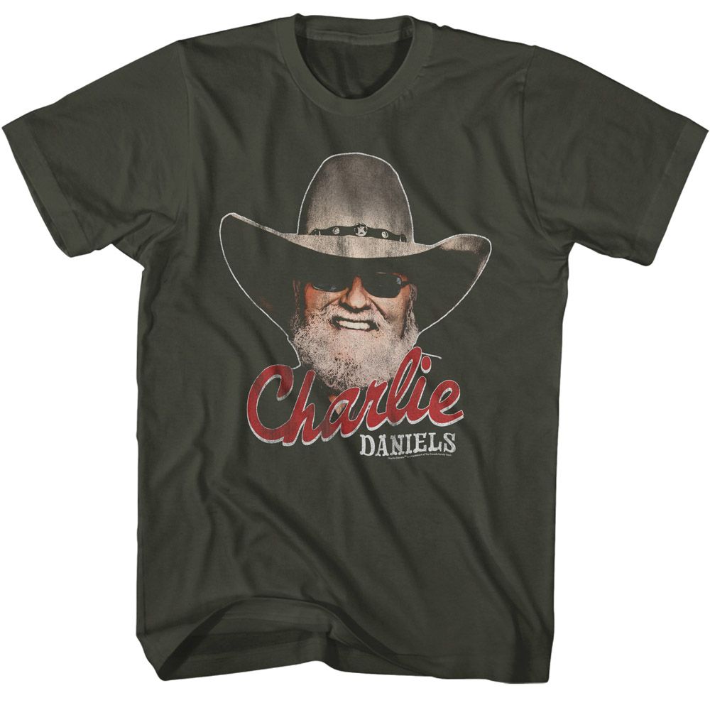 Charlie Daniels Band - CDB Smiling Charlie Boyfriend Tee Hoodie, Sweatshirt | CoreVibeTees.com