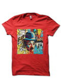 Charlie Chaplin Red T-Shirt Hoodie, Sweatshirt | CoreVibeTees.com