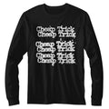 Cheap Trick Name Repeat Long Sleeve Boyfriend Tee Hoodie, Sweatshirt | CoreVibeTees.com