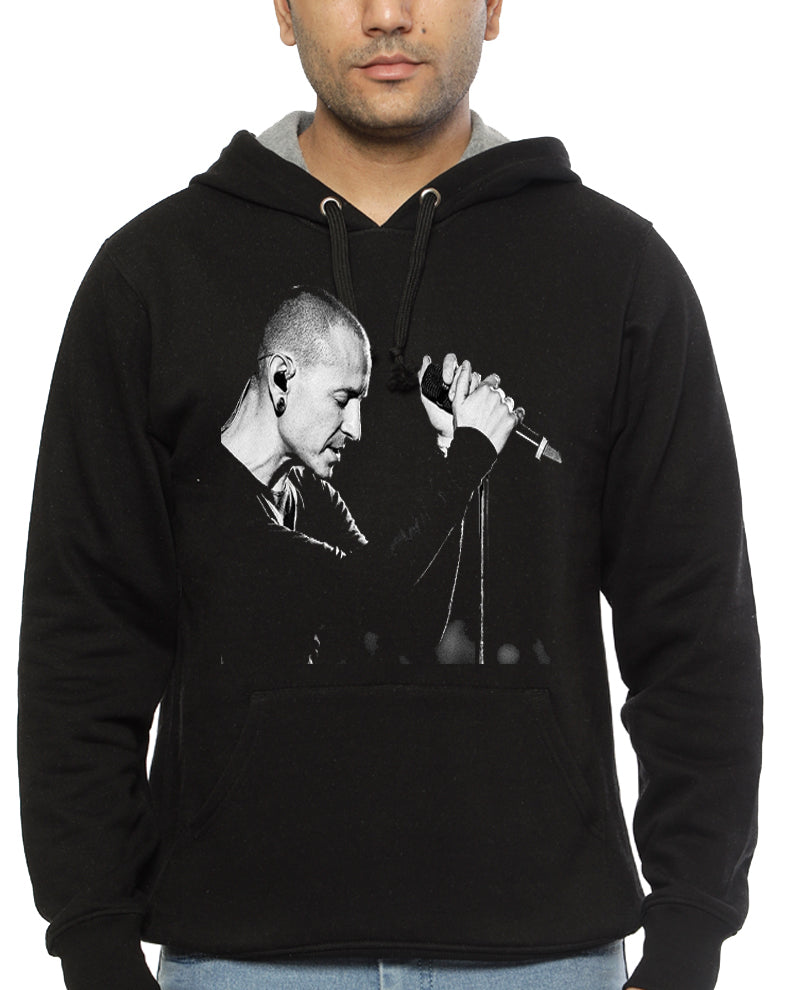 Chester Bennington Black Hoodie T-Shirts, Sweatshirt | CoreVibeTees.com
