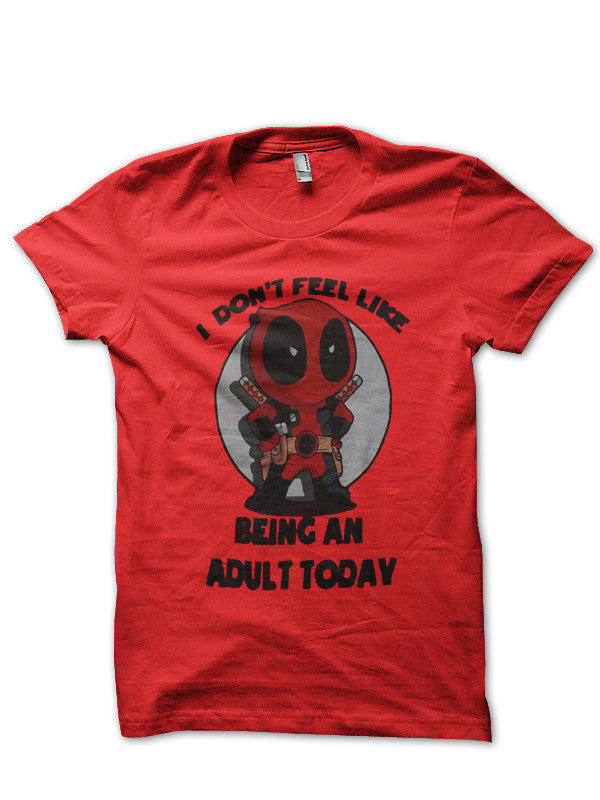 Child Deadpool Red T-Shirt Hoodie, Sweatshirt | CoreVibeTees.com