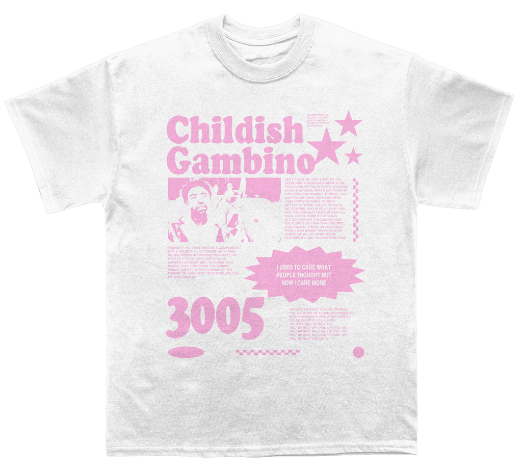 Childish Gambino "3005" TEE Hoodie, Sweatshirt | CoreVibeTees.com