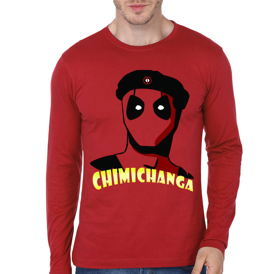Chimichanga Red Full Sleeve Tee Hoodie, Sweatshirt | CoreVibeTees.com