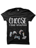 Choose Your Weapon Black T-Shirt Hoodie, Sweatshirt | CoreVibeTees.com