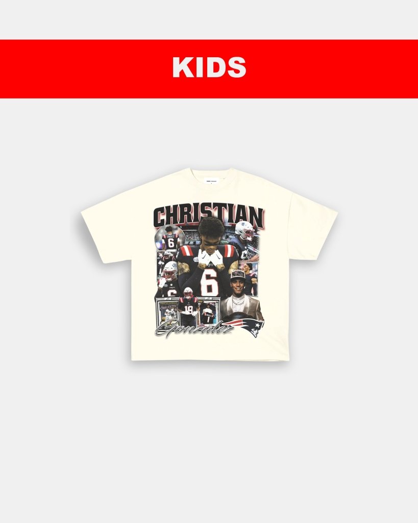 CHRISTIAN GONZALEZ - KIDS TEE Hoodie, Sweatshirt | CoreVibeTees.com (Image 4)