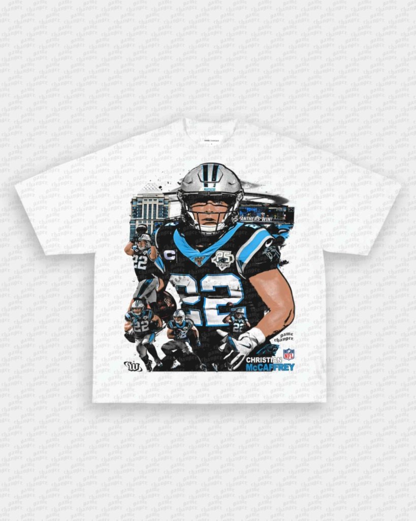 CHRISTIAN MCCAFFREY - PANTHERS TEE Hoodie, Sweatshirt | CoreVibeTees.com (Image 3)