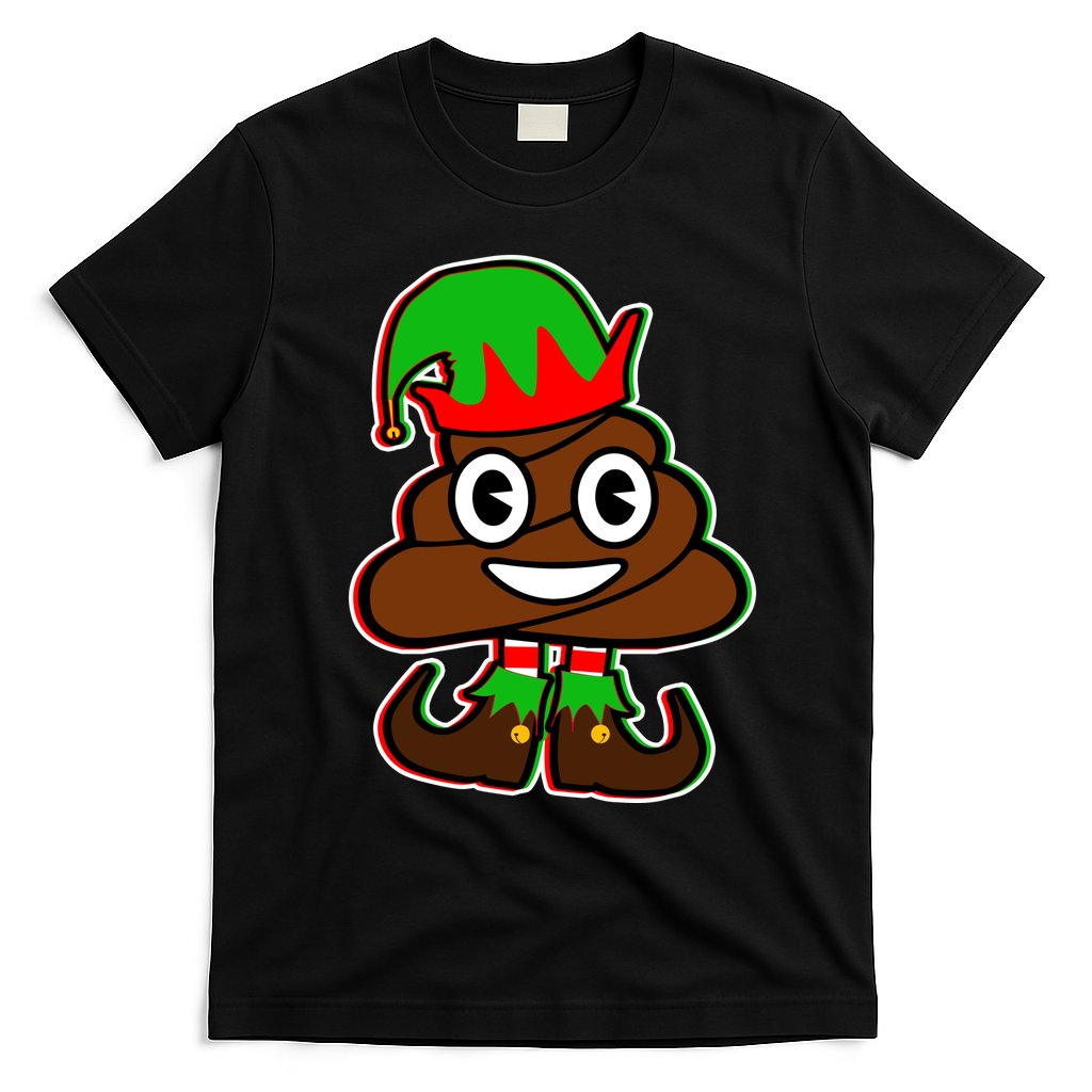 Christmas Elf Poop Emoji T-Shirt Hoodie, Sweatshirt | CoreVibeTees.com