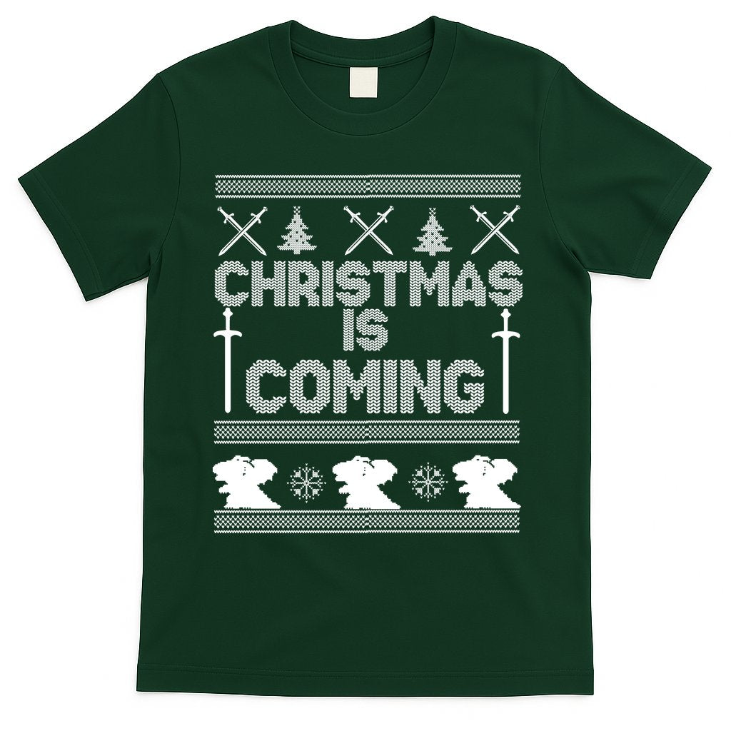 Christmas Is Coming Ugly Sweater T-Shirt Hoodie, Sweatshirt | CoreVibeTees.com