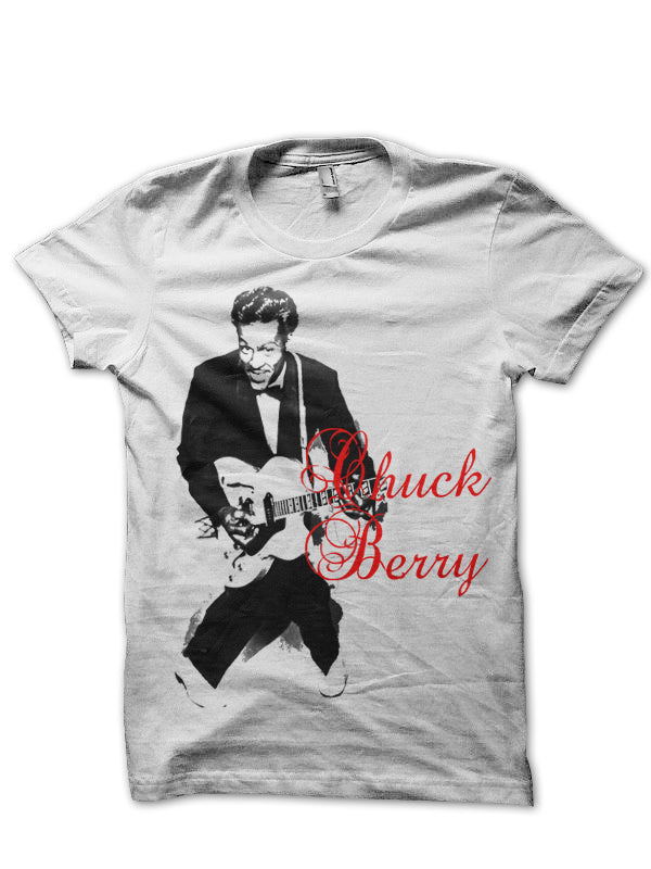 Chuck Berry White T-Shirt Hoodie, Sweatshirt | CoreVibeTees.com