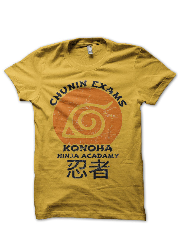 Konoha Yellow Tee Hoodie, Sweatshirt | CoreVibeTees.com