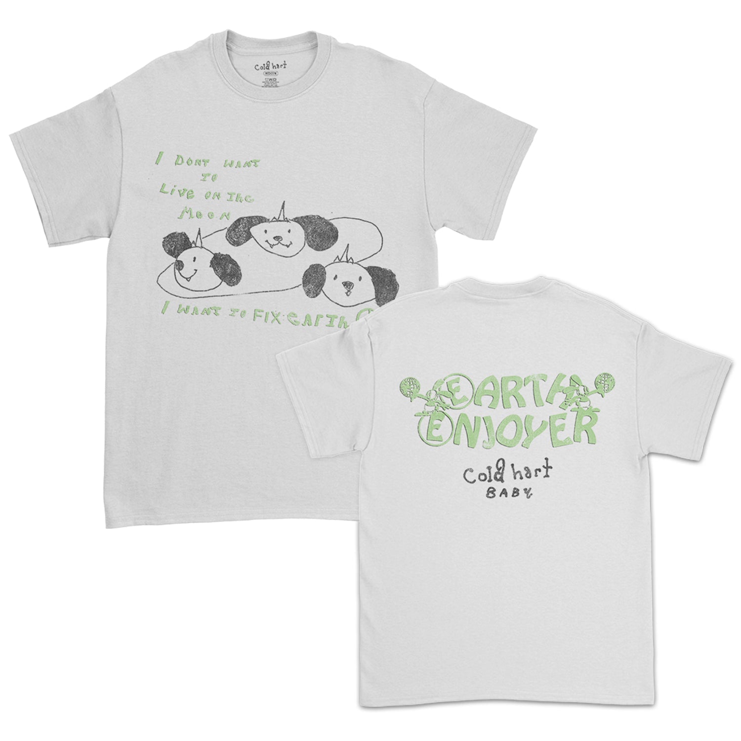 Earth Enjoyer Tee (White) Hoodie, Sweatshirt | CoreVibeTees.com