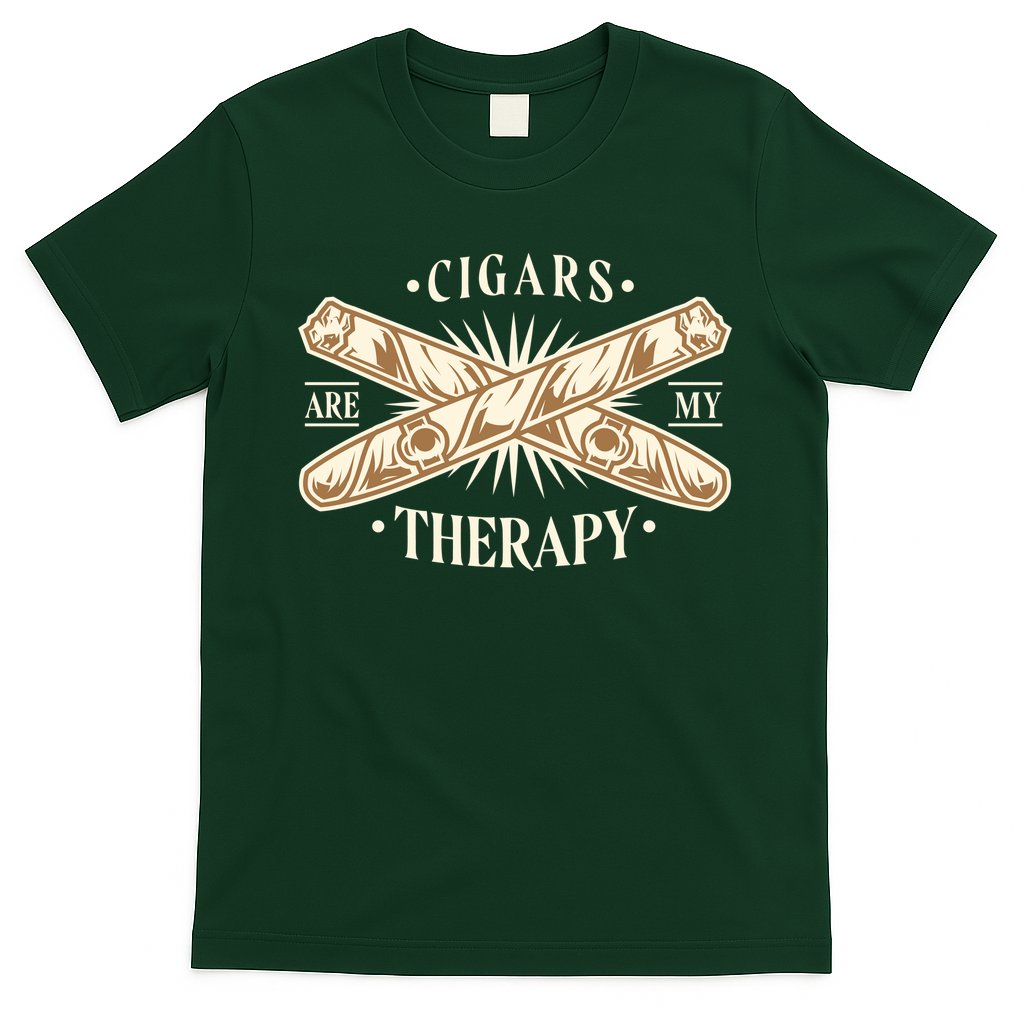 Cigars Are My Therapy T-Shirt Hoodie, Sweatshirt | CoreVibeTees.com