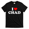 Chad I Heart Chad I Love Chad T-Shirt Hoodie, Sweatshirt | CoreVibeTees.com
