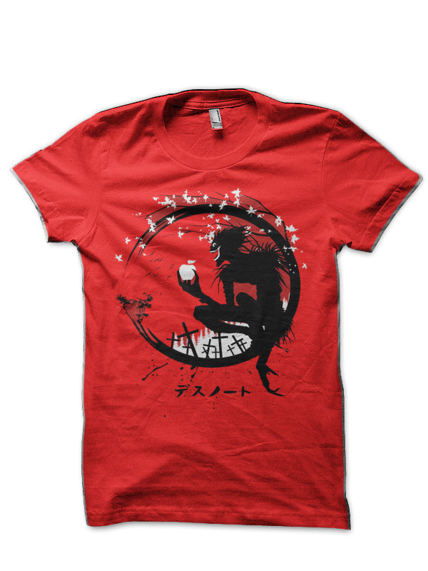 Circle Note Red T-Shirt Hoodie, Sweatshirt | CoreVibeTees.com