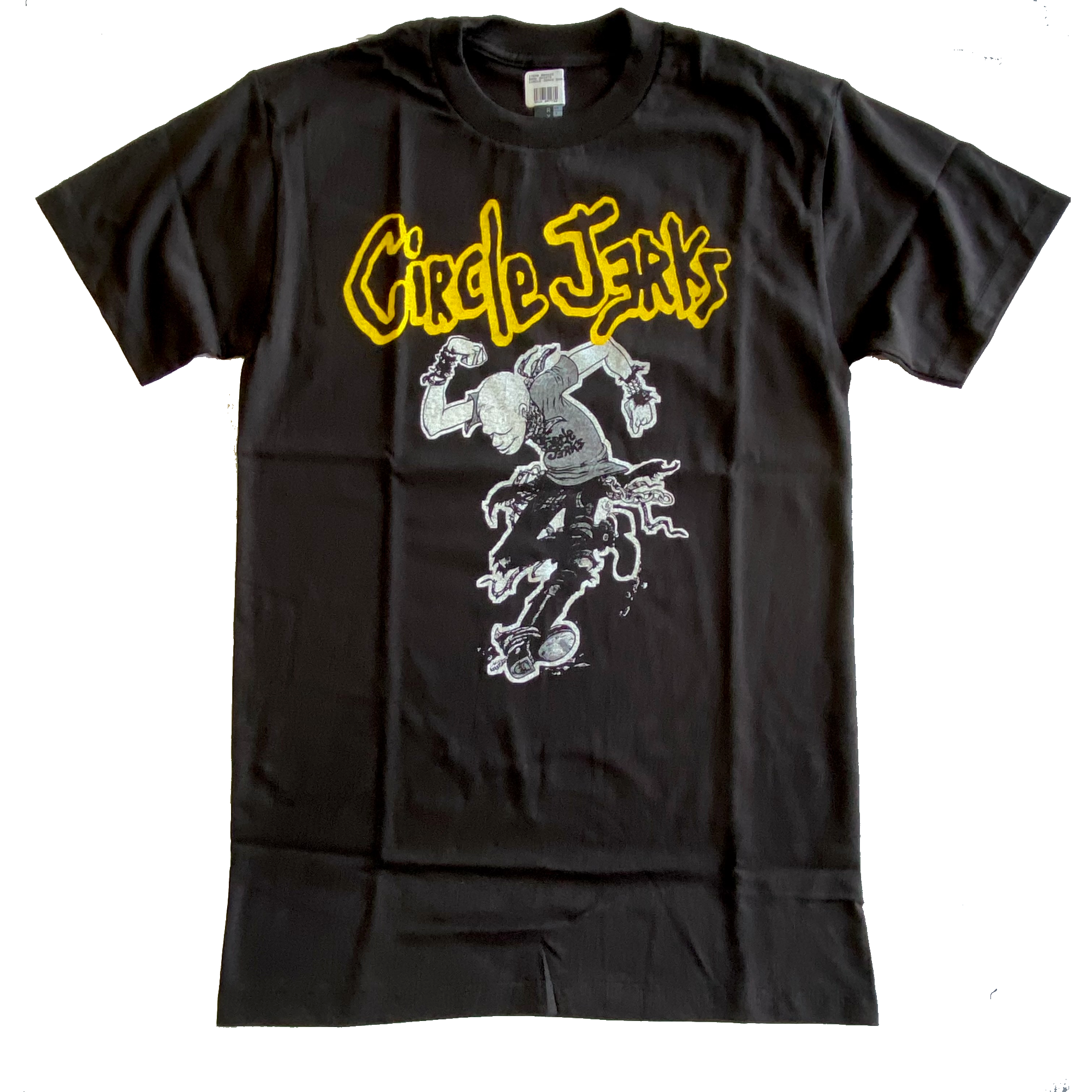 Circle Jerks Blk/White Skank Man T-Shirt Hoodie, Sweatshirt | CoreVibeTees.com (Image 1)