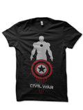 Civil War Black Tee Style001 Hoodie, Sweatshirt | CoreVibeTees.com