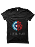 Civil War Black Tee Style004 Hoodie, Sweatshirt | CoreVibeTees.com
