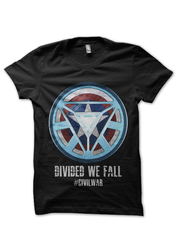 Civil War Black Tee Hoodie, Sweatshirt | CoreVibeTees.com
