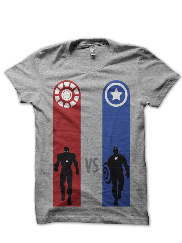 Civil War Grey Tee Style001 Hoodie, Sweatshirt | CoreVibeTees.com