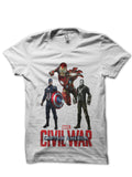 Civil War White Tee Style001 Hoodie, Sweatshirt | CoreVibeTees.com