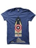 Civil War Navy Blue Tee Hoodie, Sweatshirt | CoreVibeTees.com
