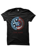 Arc Or Shield Choose Your Side Black Tee Hoodie, Sweatshirt | CoreVibeTees.com