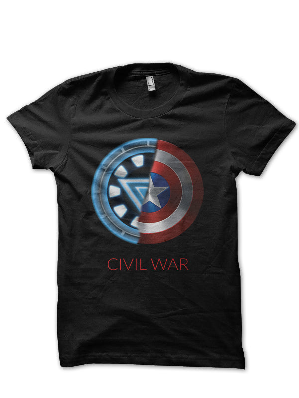 Arc Or Shield Choose Your Side Black Tee Hoodie, Sweatshirt | CoreVibeTees.com