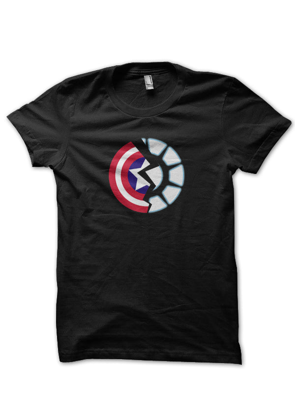 Reactor Shield Black Tee Hoodie, Sweatshirt | CoreVibeTees.com