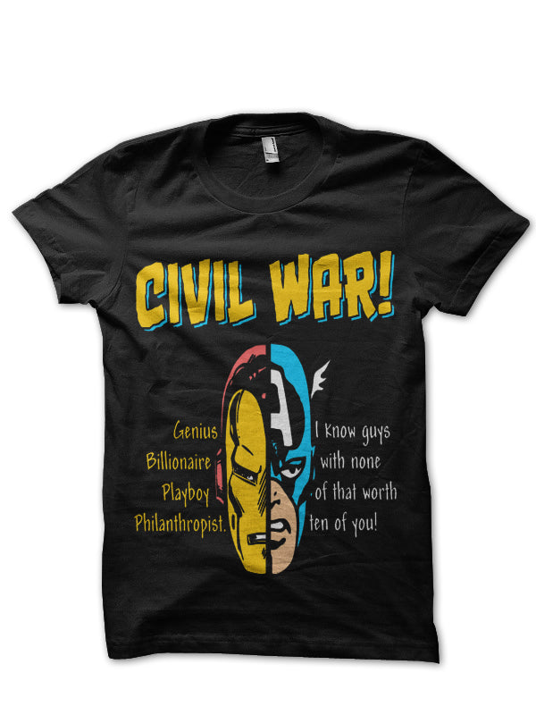 Civil War T-Shirt Style007 Hoodie, Sweatshirt | CoreVibeTees.com