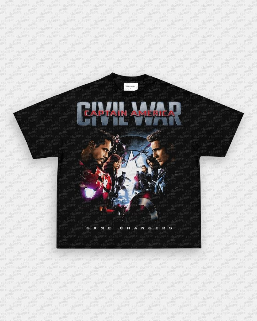 CIVIL WAR V2 TEE Hoodie, Sweatshirt | CoreVibeTees.com (Image 2)