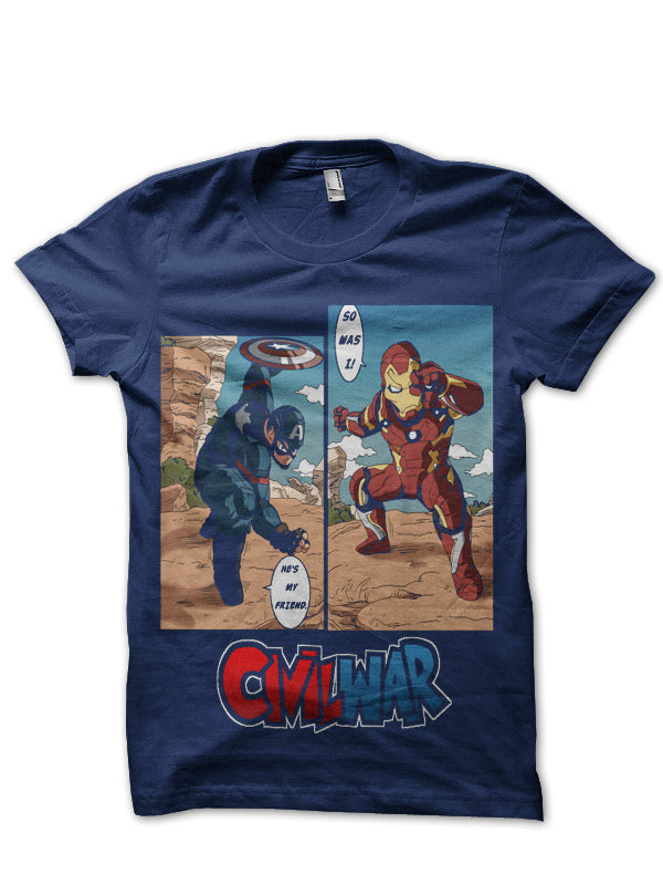 Civil War T-Shirt Style004 Hoodie, Sweatshirt | CoreVibeTees.com