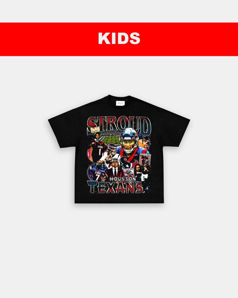 CJ STROUD - KIDS TEE Hoodie, Sweatshirt | CoreVibeTees.com (Image 3)