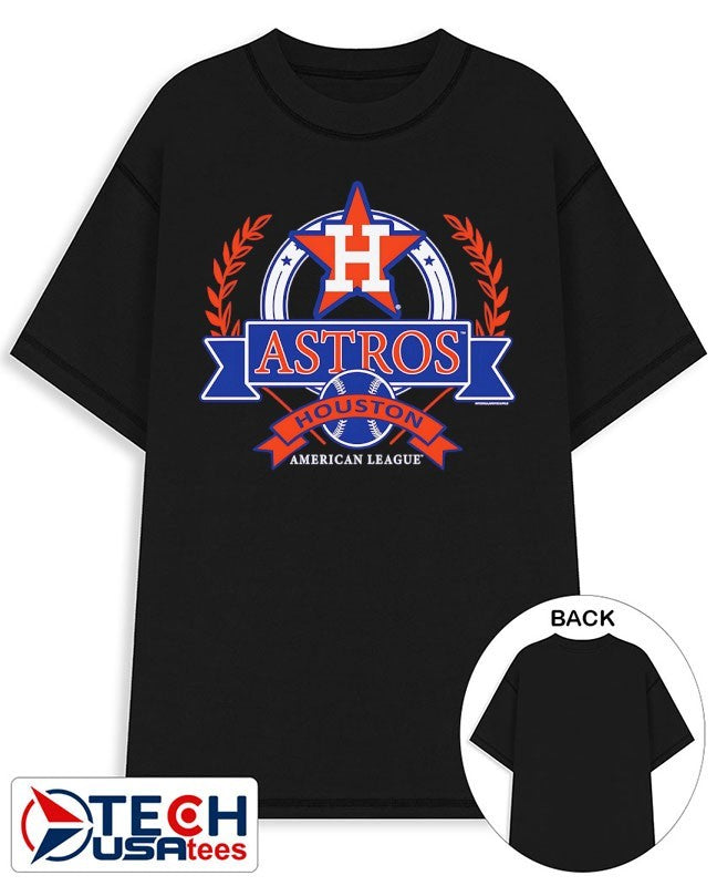 Houston Astros American League Cooperstown Crest shirt