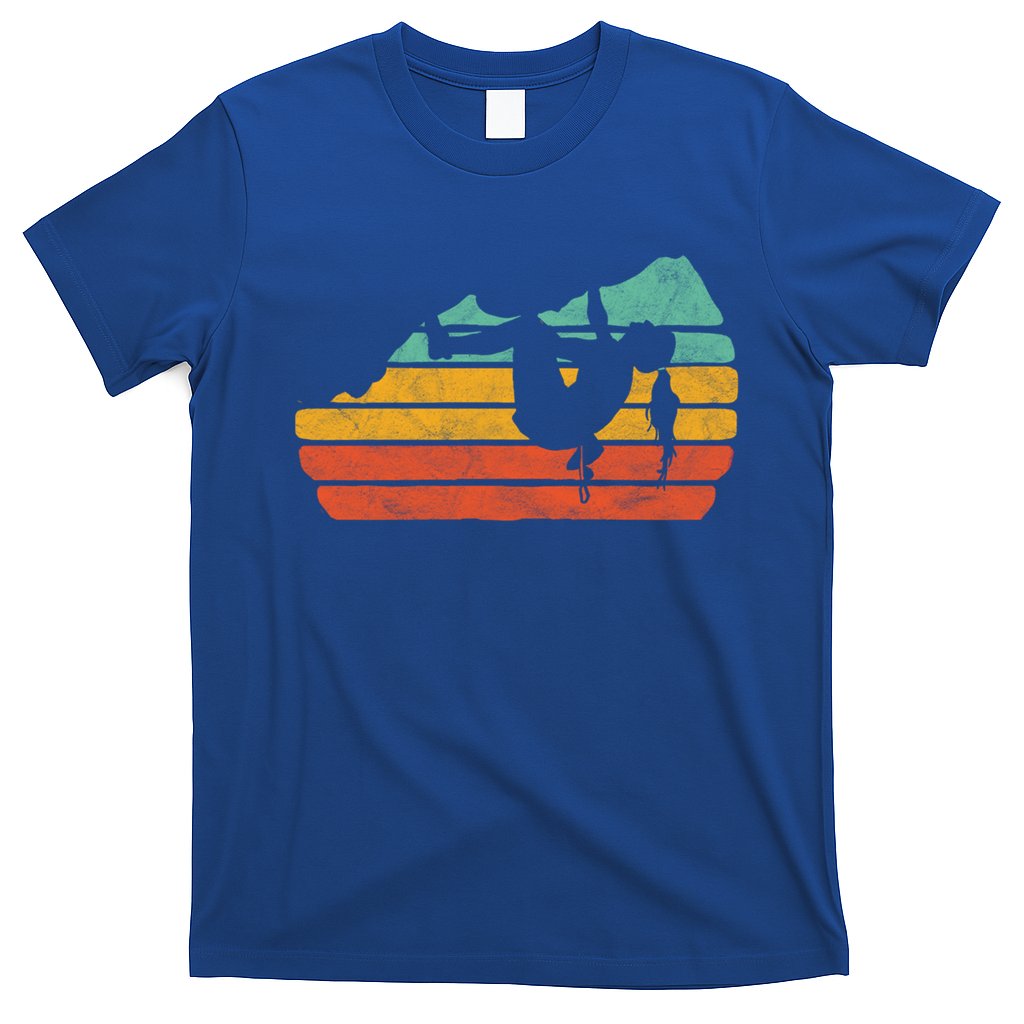 Climb Like A Girl Rock Climbing And Bouldering Retro Gift T-Shirt Hoodie, Sweatshirt | CoreVibeTees.com