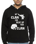 My Clan Can Beat Up Your Clan Black Hoodie T-Shirts, Sweatshirt | CoreVibeTees.com