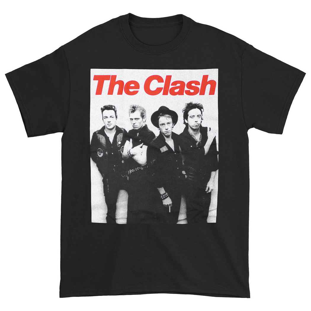The Clash Group Photo T-Shirt Hoodie, Sweatshirt | CoreVibeTees.com
