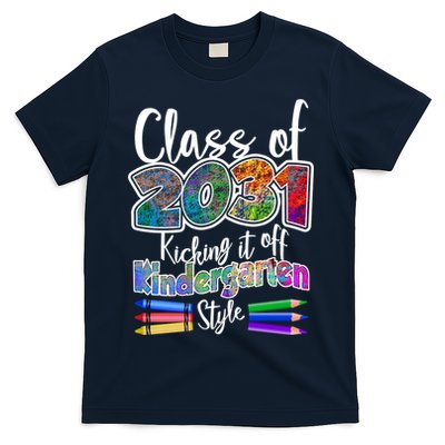 Class Of 2031 Kicking It Off Kindergarten Style T-Shirt Hoodie, Sweatshirt | CoreVibeTees.com