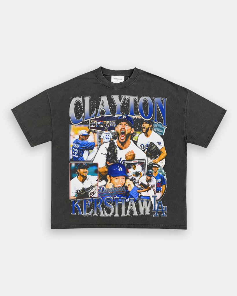 CLAYTON KERSHAW TEE Hoodie, Sweatshirt | CoreVibeTees.com (Image 1)