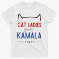 Cat Ladies For Kamala Cat Lady For Women Feminist T-Shirt Hoodie, Sweatshirt | CoreVibeTees.com
