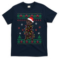 Chocolate Lab Labrador Christmas Lights Dog Ugly Sweater T-Shirt Hoodie, Sweatshirt | CoreVibeTees.com