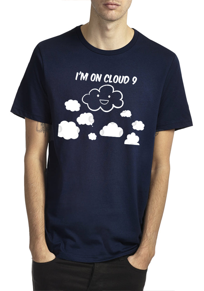 Iâ€™m on cloud 9 Half Sleeve T-Shirt Hoodie, Sweatshirt | CoreVibeTees.com