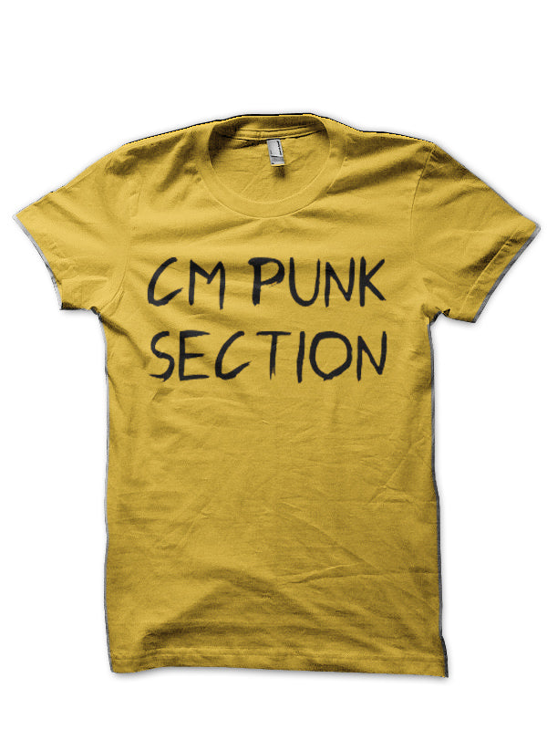 CM PUNK SECTION (BLACK) T-Shirt Hoodie, Sweatshirt | CoreVibeTees.com