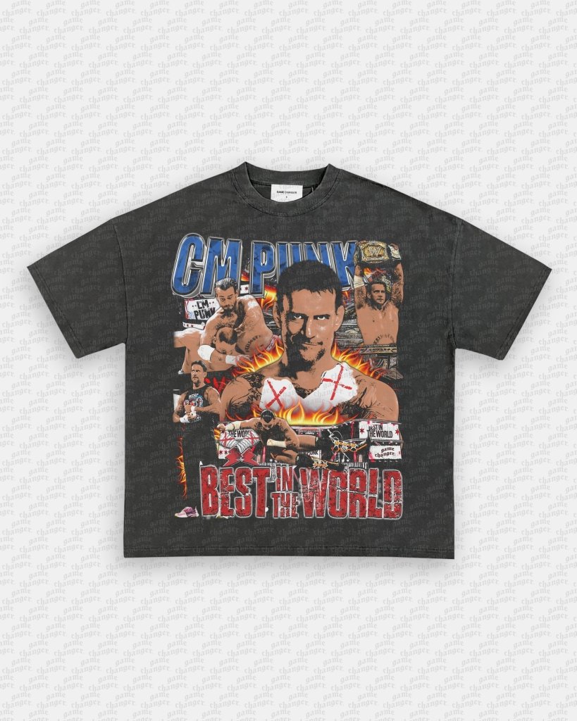CM PUNK V3 TEE Hoodie, Sweatshirt | CoreVibeTees.com (Image 1)